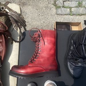Vintage Foundry Co Combat Boots